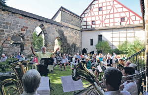 Gottesdienst St. Jakob und Spitalruine